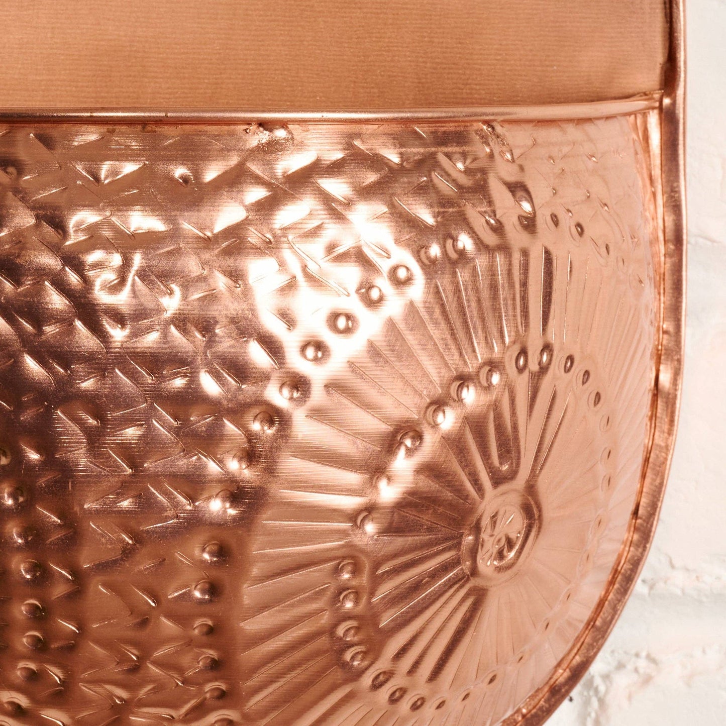 Ten Thousand Villages - Dekhava Embossed Wall Planter