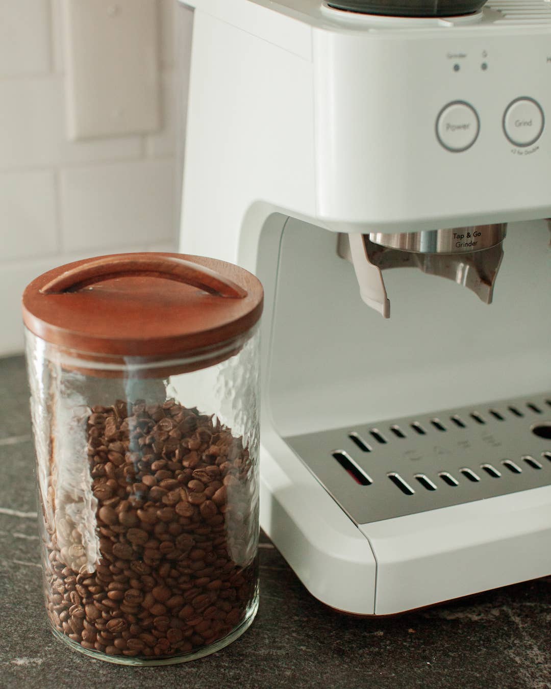 Creative Women - Handblown Hammered Glass Canisters
