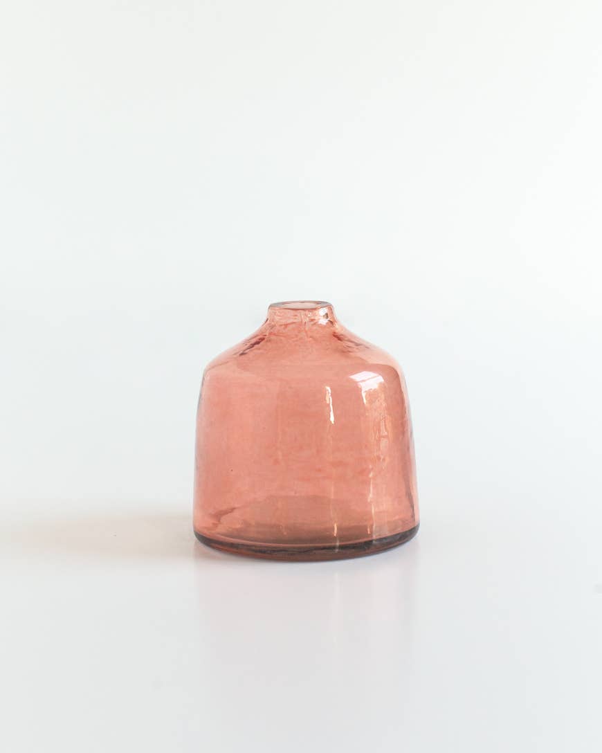 Creative Women - Bella Handblown Hammered Glass Bud Vase