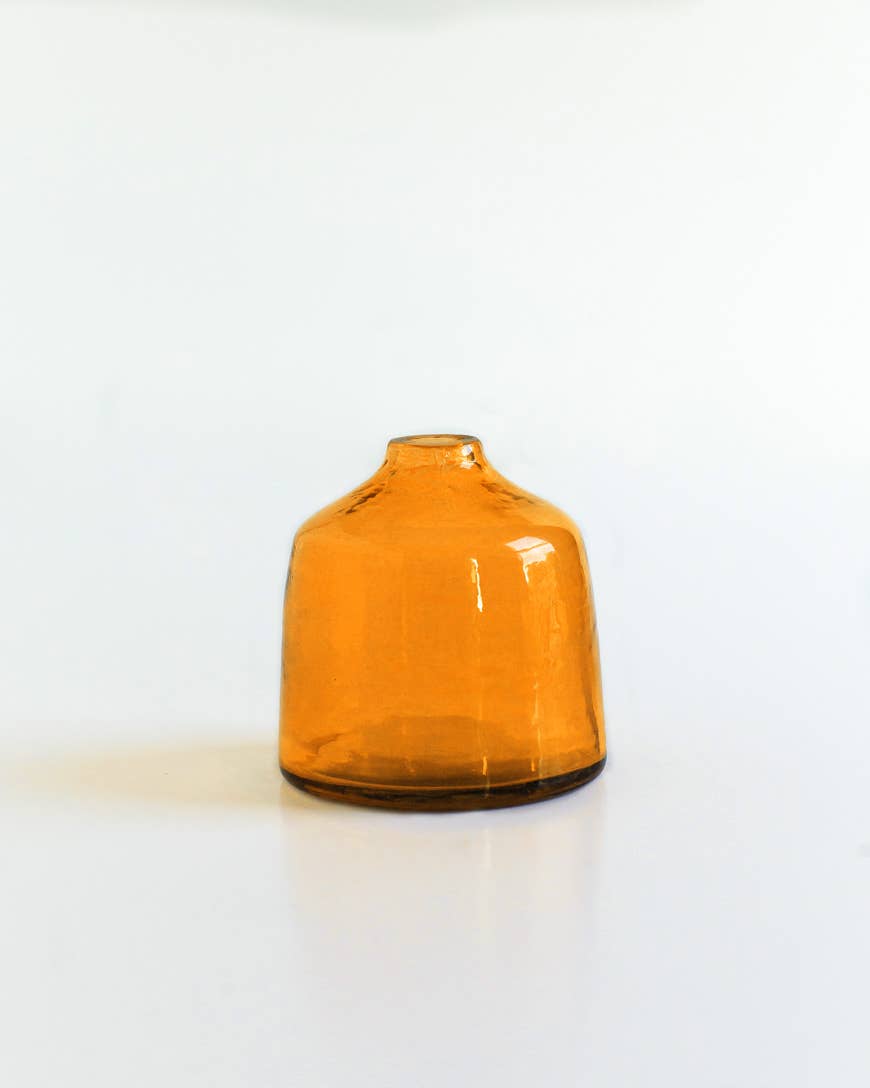 Creative Women - Bella Handblown Hammered Glass Bud Vase