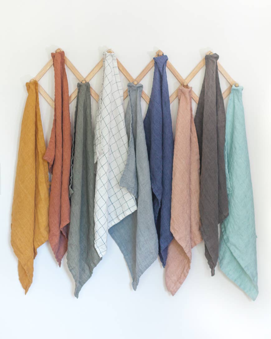 Creative Women - Stone Washed Linen Tea Towel | 18" x 26"