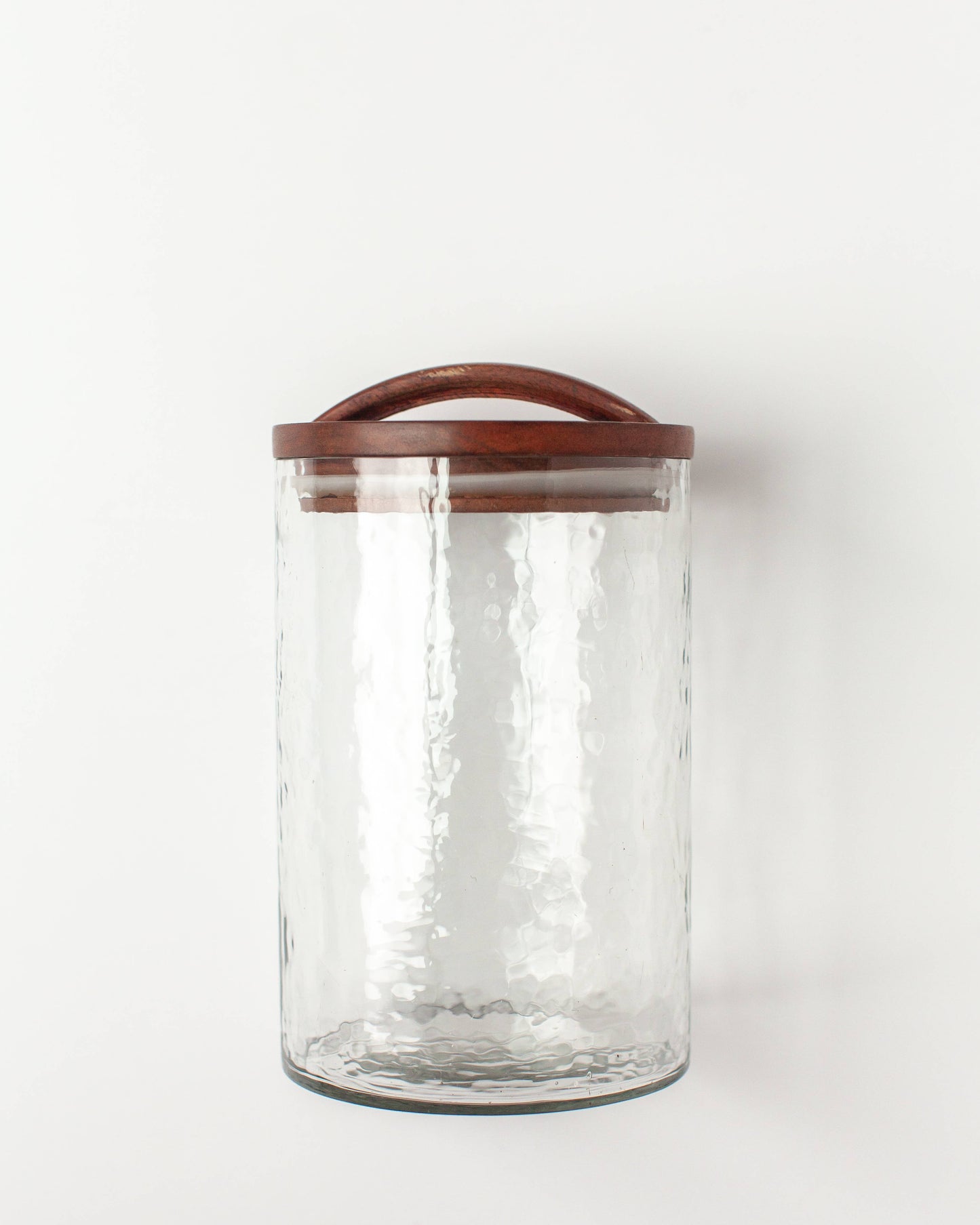 Creative Women - Handblown Hammered Glass Canisters