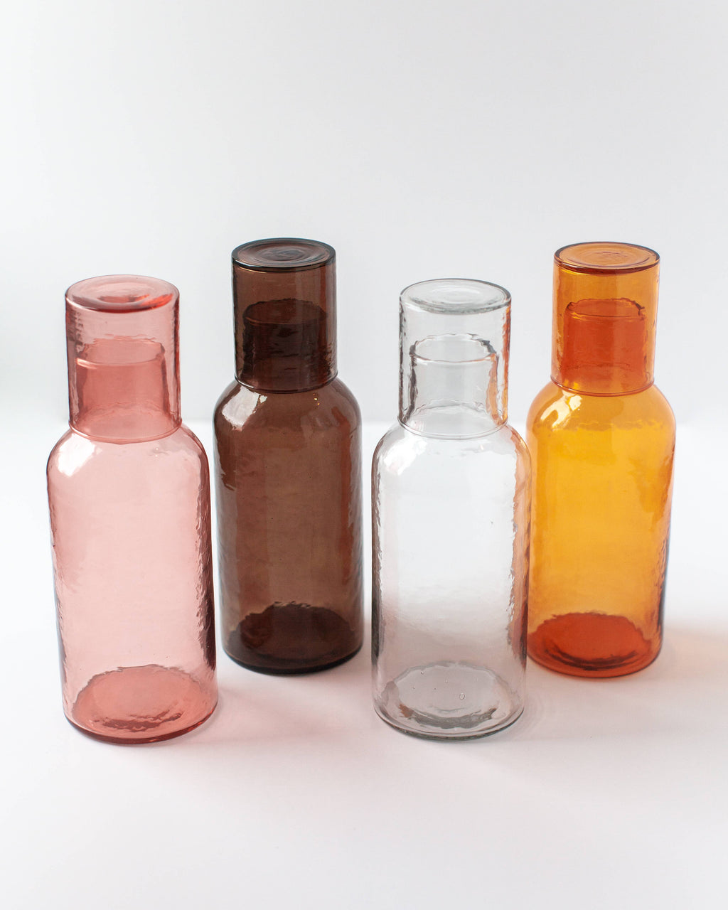 Creative Women - Handblown Hammered Glass Carafe
