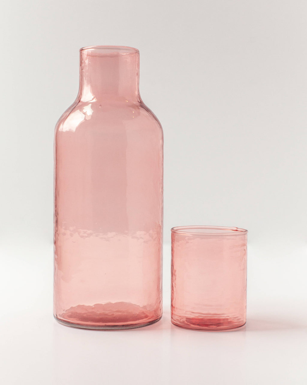 Creative Women - Handblown Hammered Glass Carafe