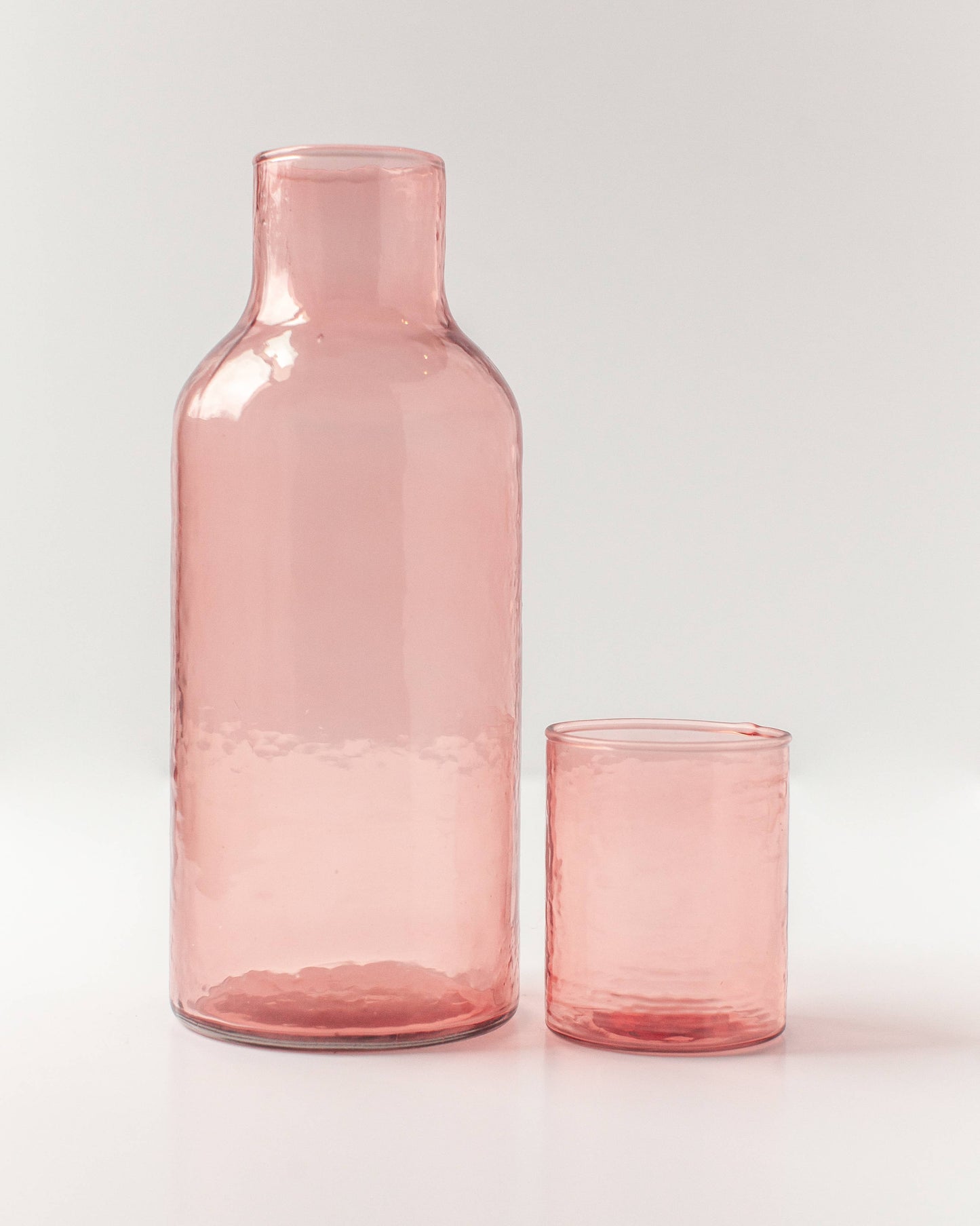 Creative Women - Handblown Hammered Glass Carafe