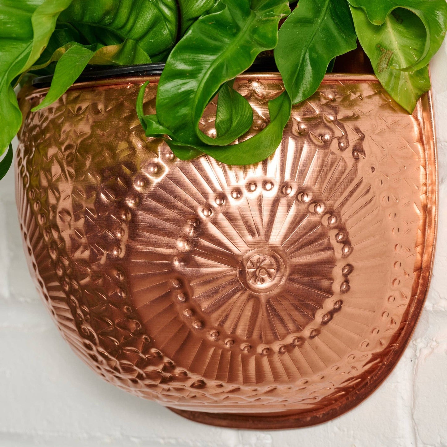 Ten Thousand Villages - Dekhava Embossed Wall Planter