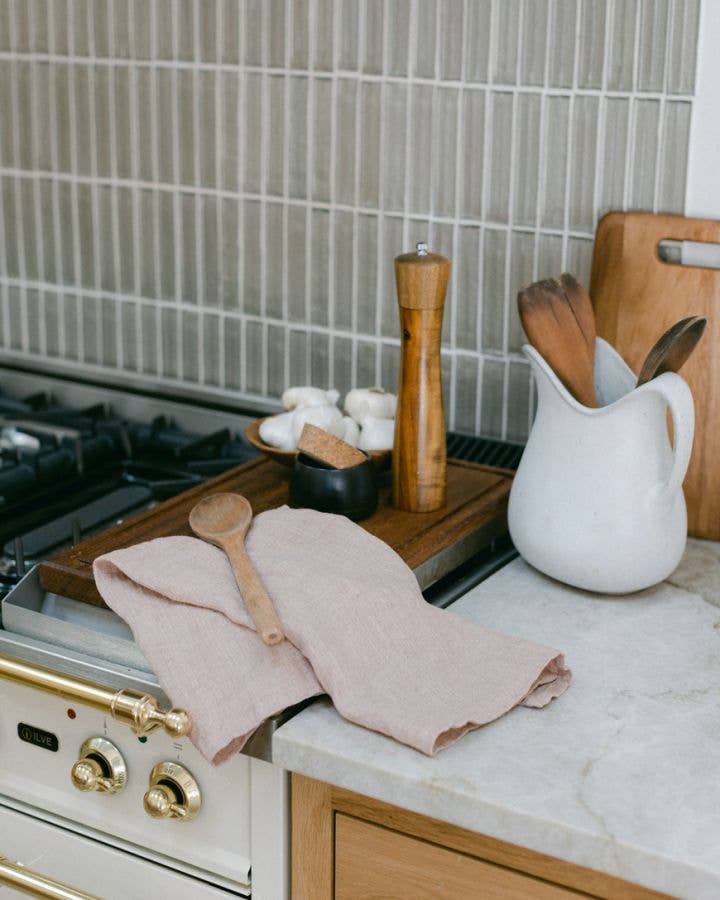 Creative Women - Stone Washed Linen Tea Towel | 18" x 26"