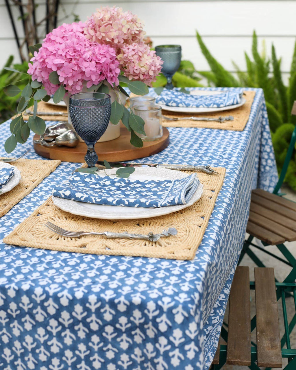 Napkin Charlotte Indigo, Set of 4
