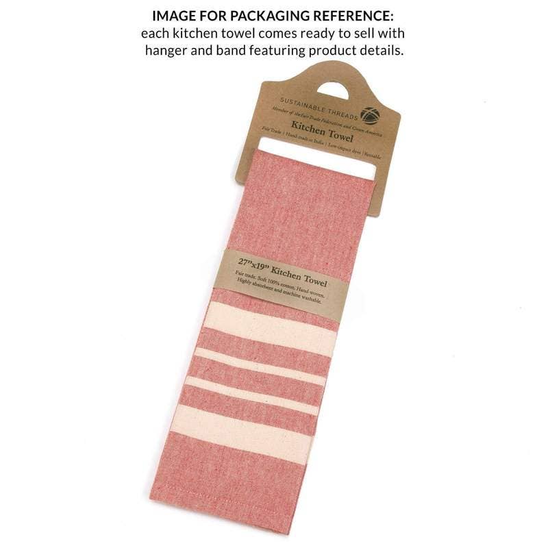 Hand Block Printed Cotton Kitchen Towel