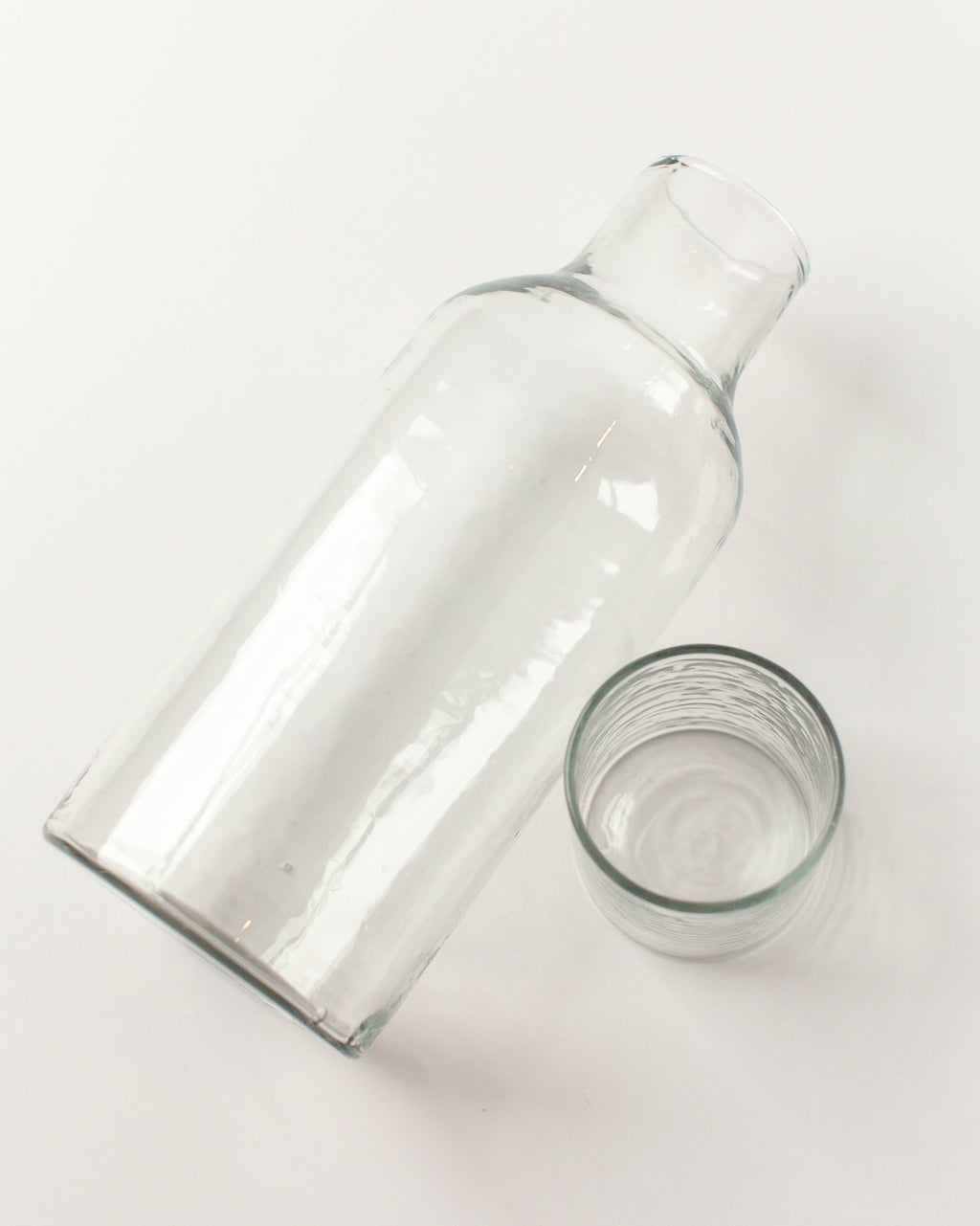 Creative Women - Handblown Hammered Glass Carafe