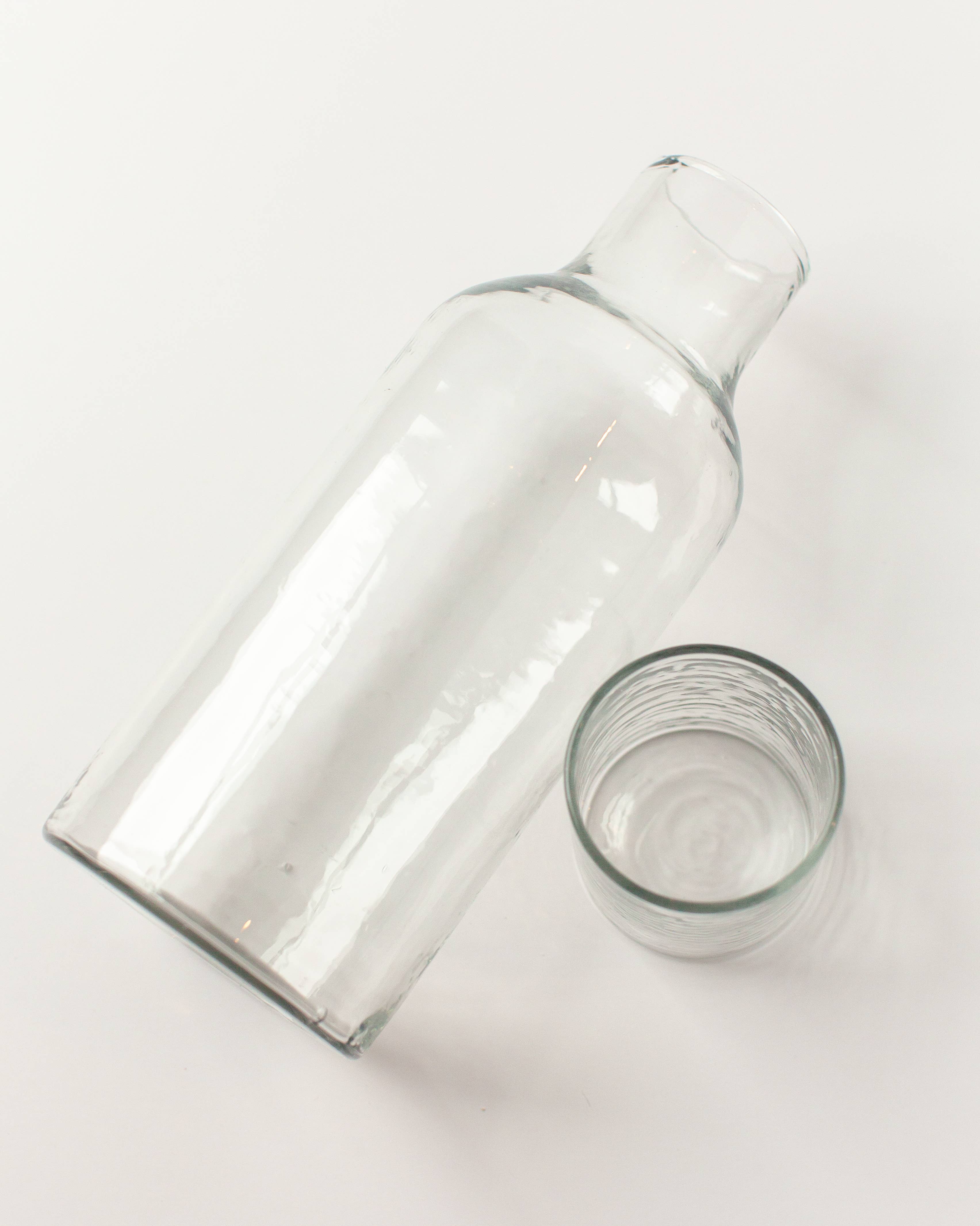Creative Women - Handblown Hammered Glass Carafe