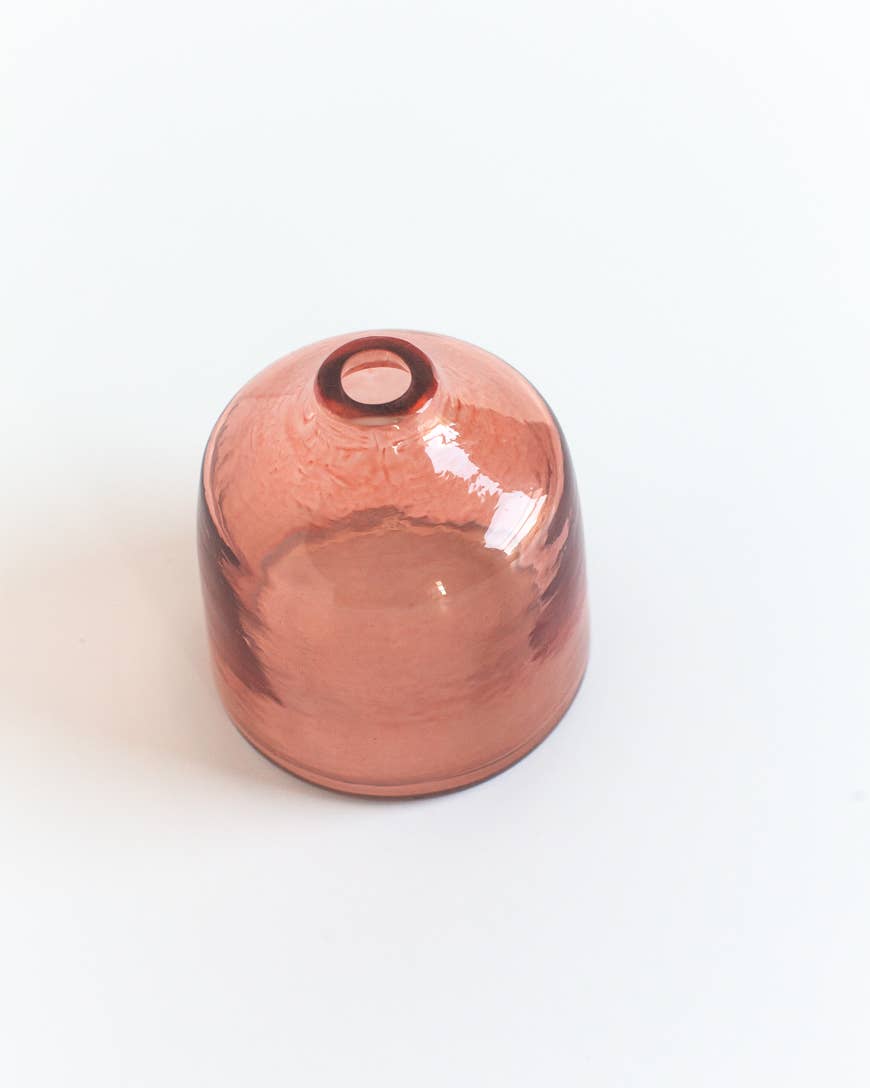 Creative Women - Bella Handblown Hammered Glass Bud Vase