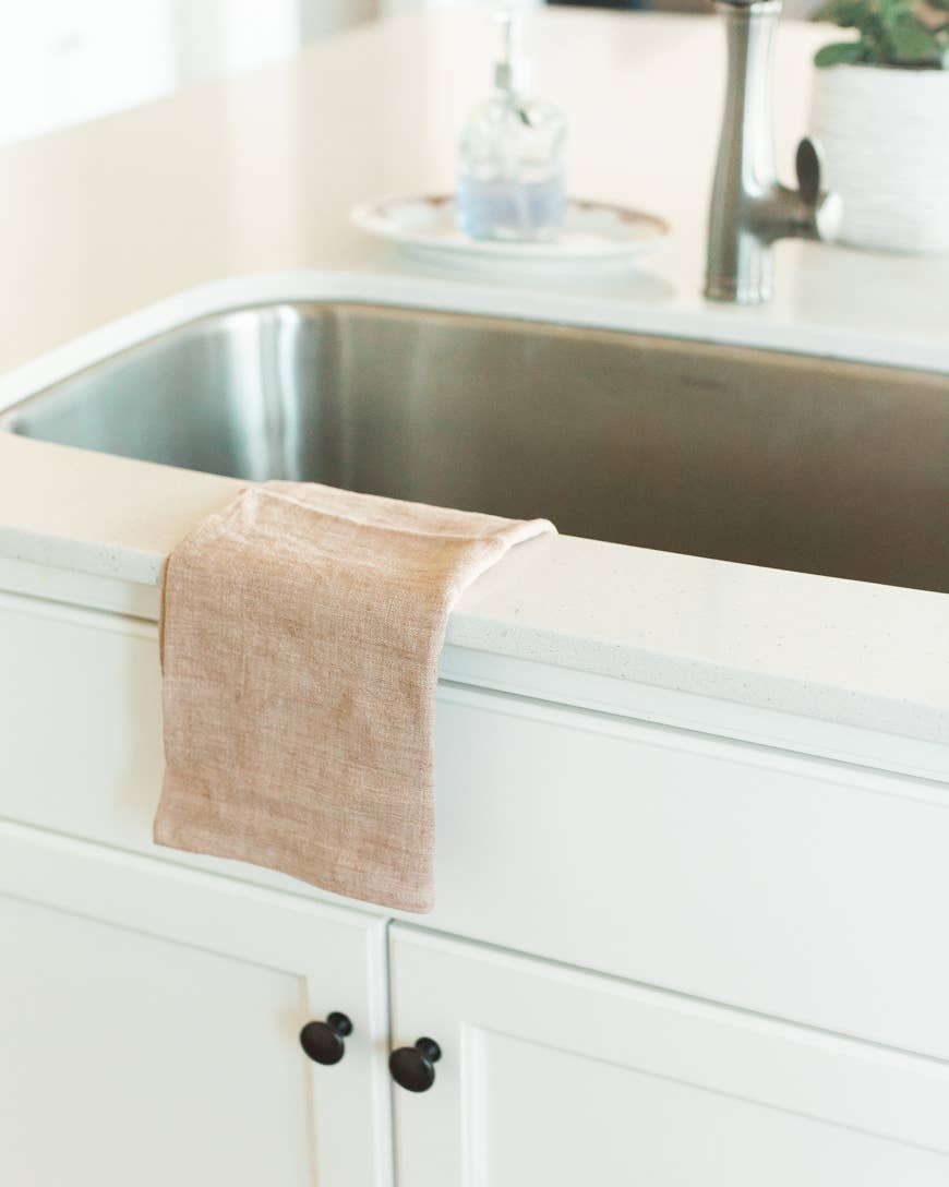 Creative Women - Stone Washed Linen Tea Towel | 18" x 26"