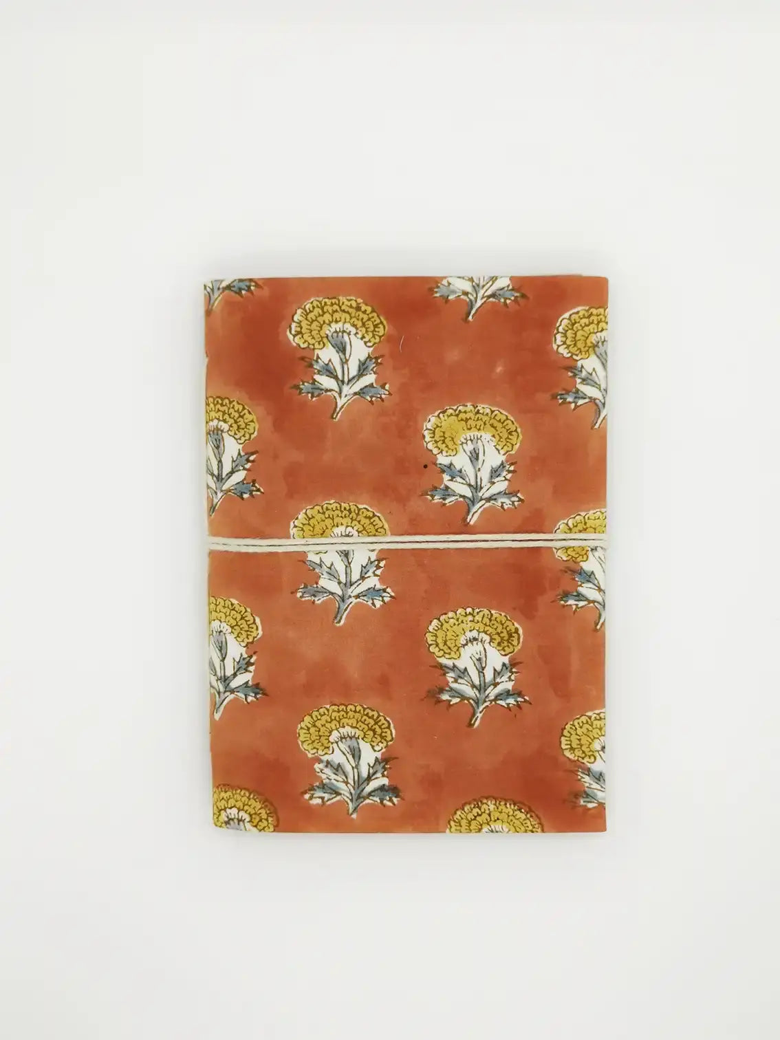 Nayda Diaries - Orange Block Print Notebook