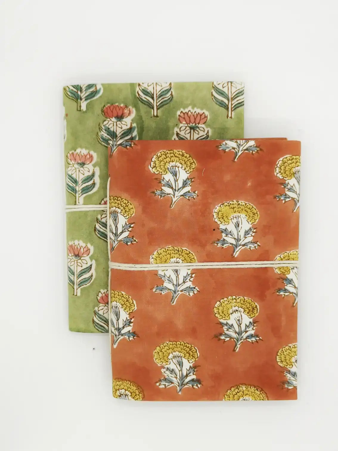 Nayda Diaries - Orange Block Print Notebook